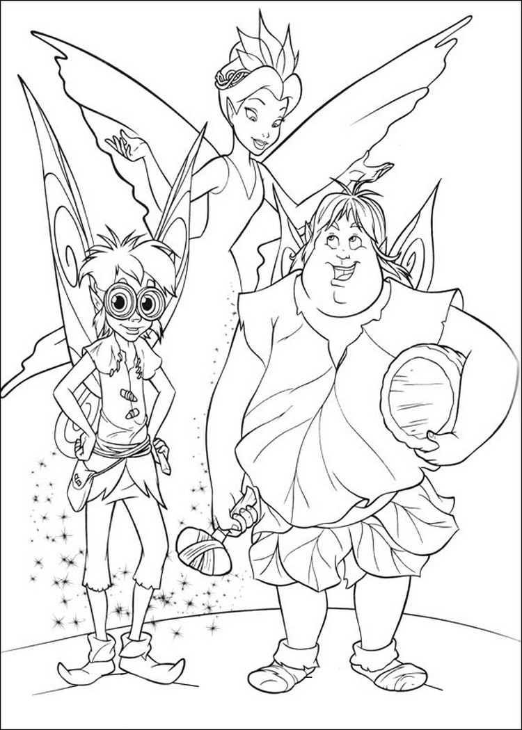 coloriage reine clarion et les bricoleurs clark et gabble